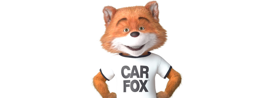 Car Fox with hands on hips