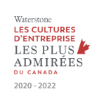 CARFAX Canada a été reconnu par Waterstone Human Capital, comme ayant l'une Les Cultures D'entreprise Les Plus Admirées Du Canada en 2020-2022.